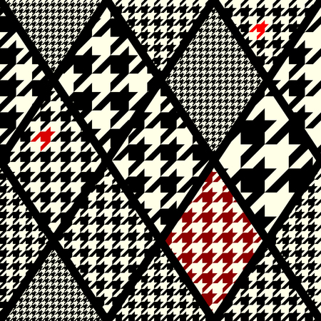 Seamless mosaic patternのイラスト素材