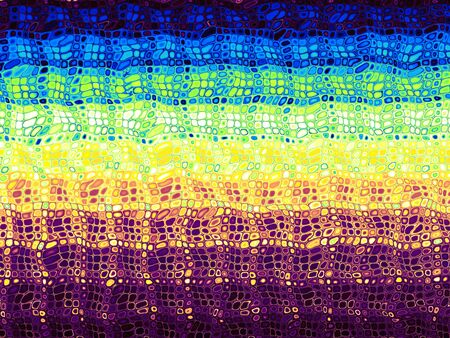 Abstract colorful background. Wavy rainbow colors psychedelic image.