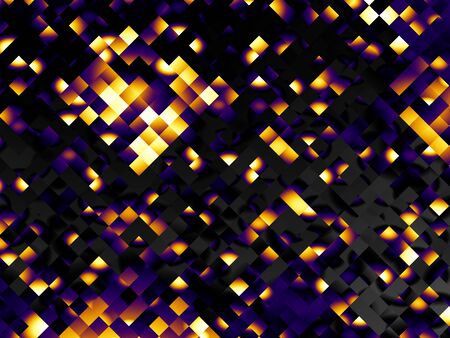 Geometric colorful background. Abstract futuristic fractal image.