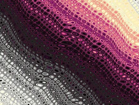 Digital art abstract pattern. Pink ornamental diagonal image