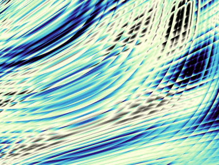 Geometric blue texture background. Abstract futuristic fractal image.