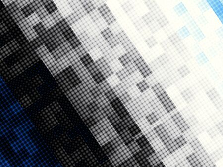 Geometric colorful background. Abstract futuristic fractal image.