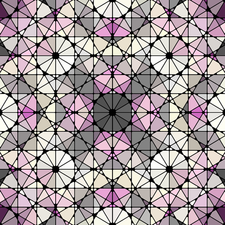 Seamless arabic geometric pattern. Vector traditional muslim background. east culture, arabesque, persian motif.のイラスト素材