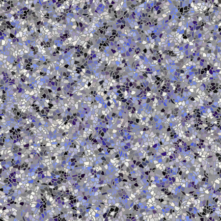 Seamless background pattern. Irregular decorative geometric mosaic art tile pattern from uneven broken pieces.のイラスト素材