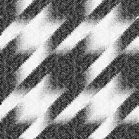 Seamless background pattern. Imitation of a texture of rough canvas painted with Hounds-tooth pattern .のイラスト素材