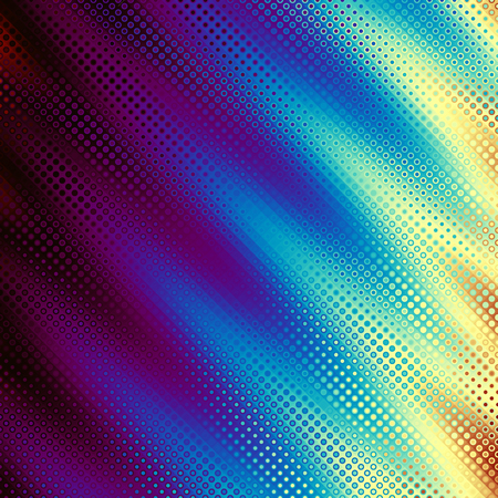 Geometric abstract pattern in low poly pixel art style. Polka dot pattern on low poly background.のイラスト素材