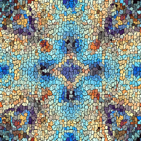 Seamless background pattern. Crackled grunge vintage surface. Vector image.のイラスト素材