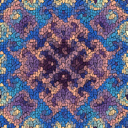 Seamless background pattern. Crackled grunge vintage surface. Vector image.のイラスト素材