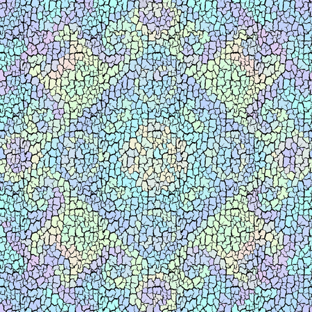 Seamless background pattern. Crackled grunge vintage surface. Vector image.のイラスト素材