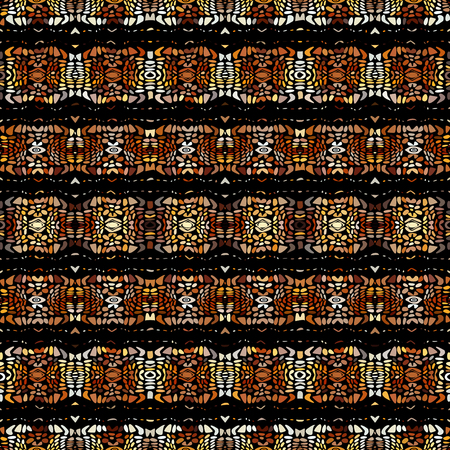 Seamless background pattern. Etnnic tribal pattern. Vector imageのイラスト素材