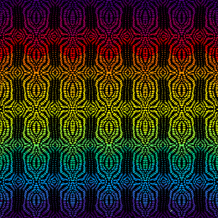Seamless background pattern. Etnnic tribal pattern. Vector imageのイラスト素材