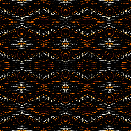 Seamless background pattern. Etnnic tribal pattern. Vector image