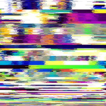 Abstract horizontal strips seamless pattern with imitation of a grunge texture with thin lines. Vector image.のイラスト素材