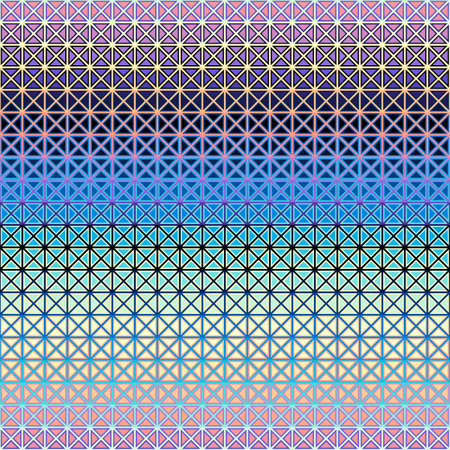 Abstract geometric pattern in low poly style. Pattern of small triangles. Vector image.