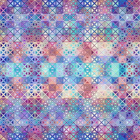 Abstract geometric pattern in low poly style. Pattern of small triangles. Vector image.