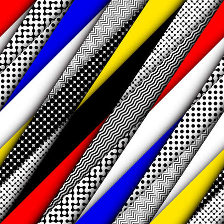 Patchwork textile pattern. Seamless quilting design background.