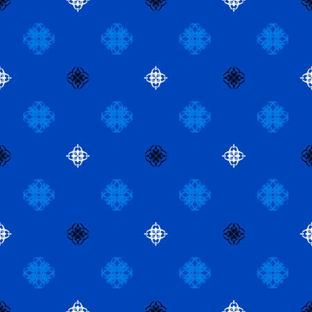 Geometric seamless pattern of a cubes in low poly style.のイラスト素材
