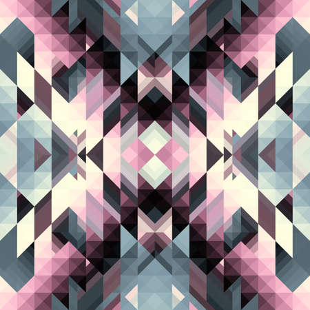 Seamless vector pattern background of a triangles.のイラスト素材