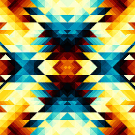 Seamless vector pattern background of a triangles.
