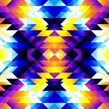 Seamless vector pattern background of a triangles.