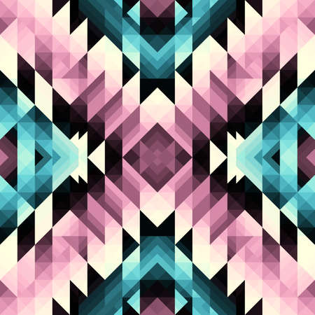 Seamless vector pattern background of a triangles.