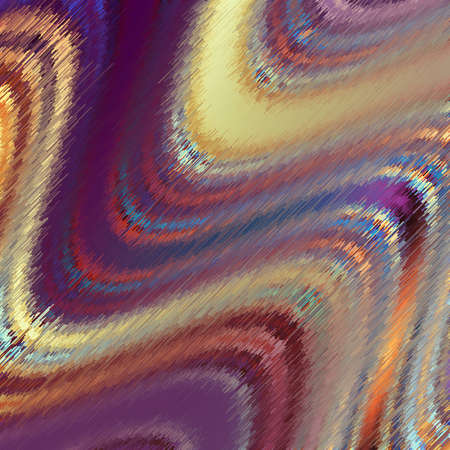 Vector image with imitation of grunge datamoshing texture.