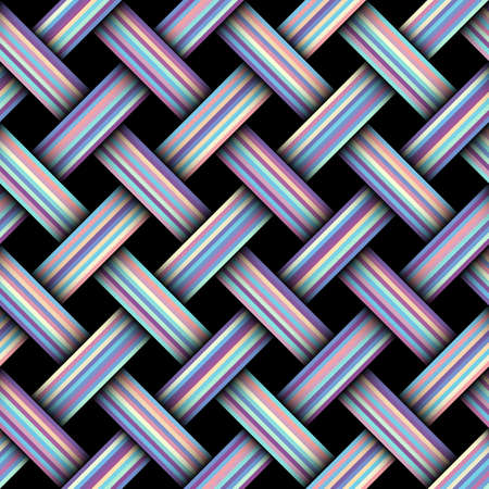 Patchwork textile pattern. Seamless quilting design background.のイラスト素材