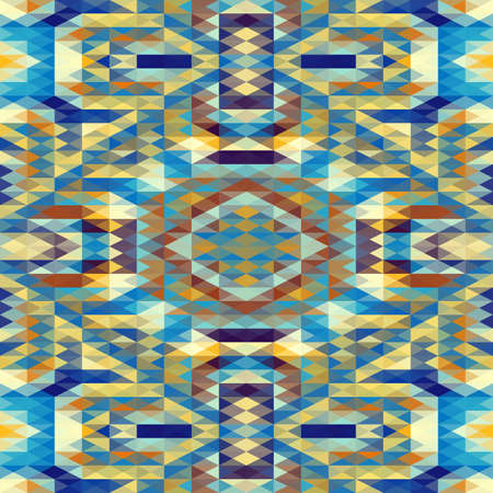 Seamless vector pattern background of a triangles.