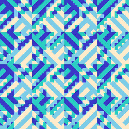 Classic Hounds-tooth pattern in a patchwork collage style.