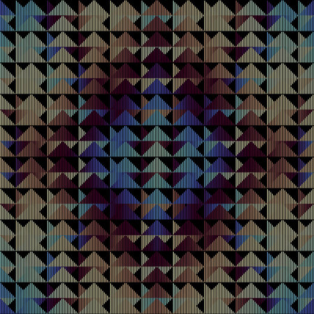Geometric abstract pattern moire overlay style. Abstract square texture