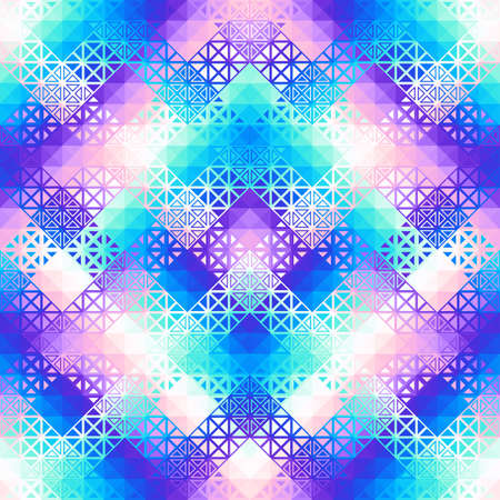 Seamless vector pattern background of a triangles.のイラスト素材