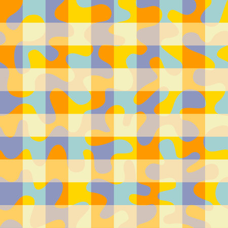 Geometric abstract pattern. Intersection style