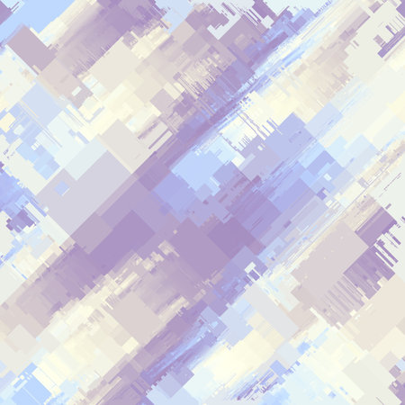 Vector image with imitation of grunge datamoshing texture.のイラスト素材