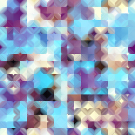 Geometric abstract pattern in low poly style. Seamless imageのイラスト素材
