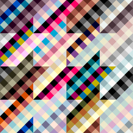 Abstract background squared pattern.. Seamless vector imageのイラスト素材