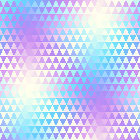 Geometric abstract pattern in low poly style. Seamless imageのイラスト素材