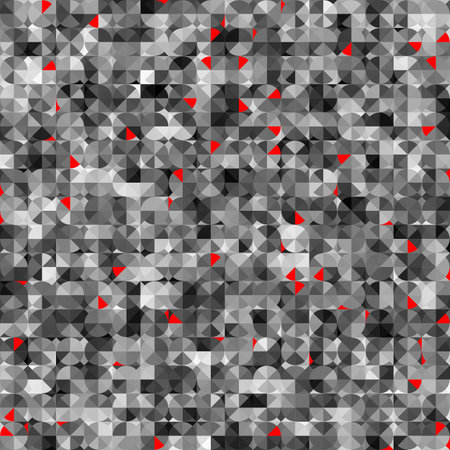 Geometric abstract pattern. Seamless vector random textureのイラスト素材