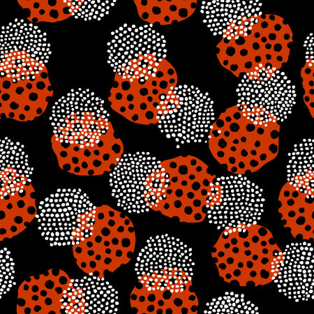 Geometric abstract pattern in low poly style.のイラスト素材