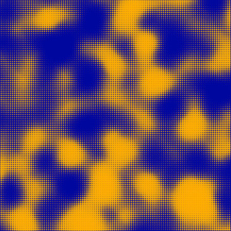 Abstract gradient halftone dots background. Vector illustrationのイラスト素材