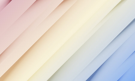 Light pastel abstract background paper shine and layer element vector for presentation design.のイラスト素材