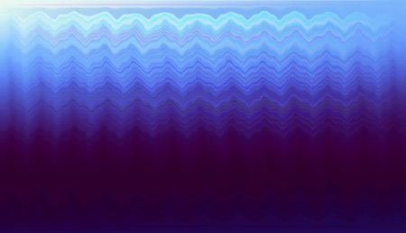 Abstract defocused horizontal background with horizontal smooth blurred wavy lines. Vector epsのイラスト素材