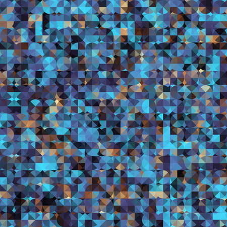 Geometric abstract pattern. Halftone small dots pattern.のイラスト素材