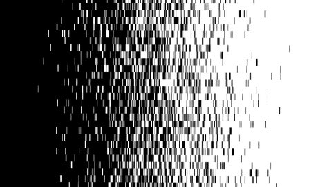Black on white background. Black and white dissolve halftone grunge effect. Vector Illustrationのイラスト素材