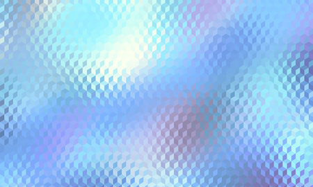 Light blue texture. Iridescent glass effect. Rainbow soft gradient. Glasswork effect digital paper. Sparkle pattern. Vector illustrationのイラスト素材