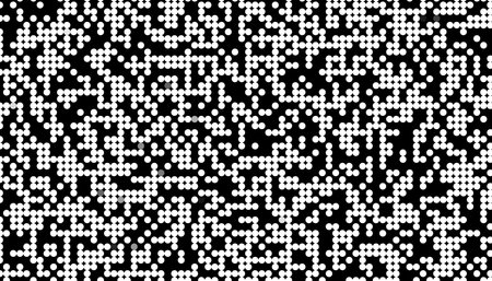Abstract black pixelated overlay with a transparent background. Png overlay backgroundの写真素材