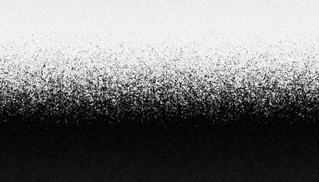 Black noise transparent gradient background. Dust effect with Transparent png overlay backgroundの写真素材