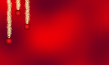 Merry Christmas and happy New Year backgroundのイラスト素材