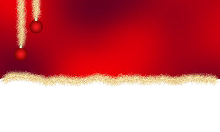 Merry Christmas and happy New Year backgroundのイラスト素材