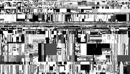 Abstract glitch overlay with a transparent background. Png overlay backgroundの写真素材