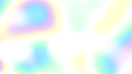 Blurred rainbow light refraction texture overlay effect for photo and mockups. Organic drop diagonal...
